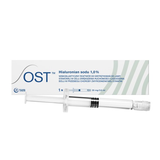 OST 20 mg/ 2 ml, roztwór do iniekcji, 2 ml, 1 ampułkostrzykawka