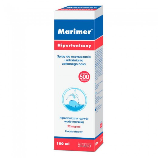 Marimer, woda morska, spray hipertoniczny, 100ml