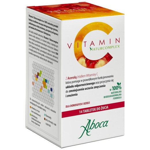 Aboca Vitamin C Naturcomplex *14 tabl.do żucia