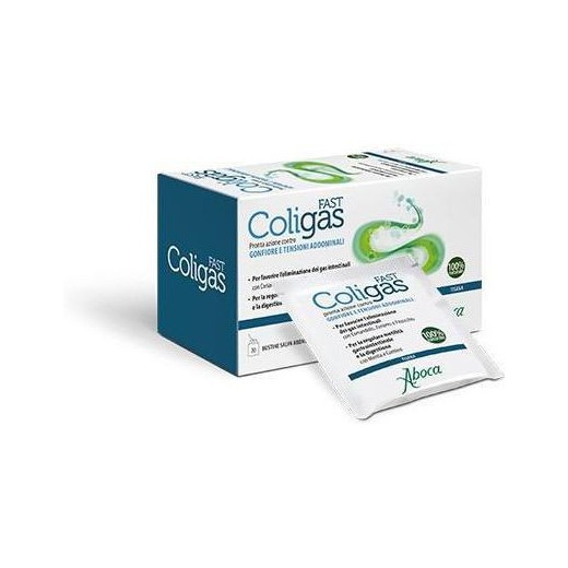 Aboca Coligas Fast Herbata ziołowa, 20 sasz.
