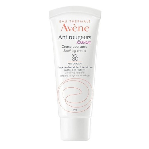 Avene Antirougeurs, Krem kojący do skóry naczynkowej SPF 30, 40 ml