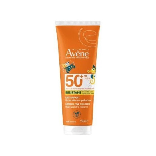 Avene Sun SPF+ 50, Mleczko ochronne dla dzieci, 250 ml