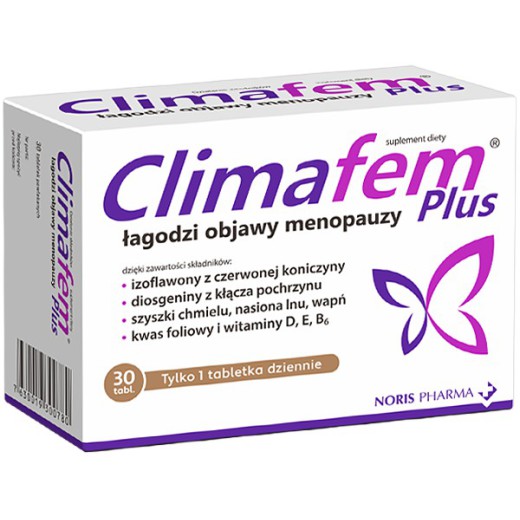 Climafem Plus tabl.powl. 30 tabl.