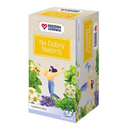 Rodzina Zdrowia, Na dobry nastrój Herbatka ziołowa, 20 saszetek