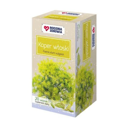 Rodzina Zdrowia, Koper włoski, 20 saszetek