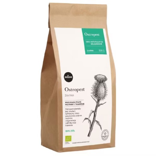 Ziolove, Ostropest ziarno, 500 g