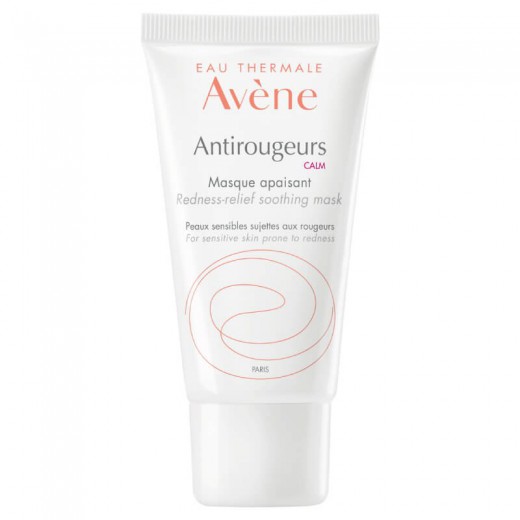 Avene Antirougeurs Calm, maseczka kojąca, skóra wrażliwa, naczynkowa, skłonna do zaczerwienień, 50 ml