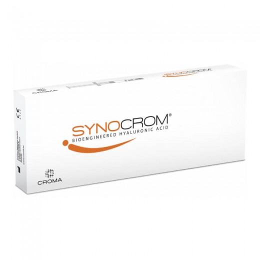Synocrom, 10mg/ml (1%) hialuronianu sodu, 1 ampułko-strzykawka, 2ml