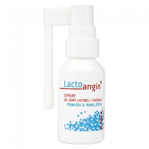 Lactoangin, spray do jamy ustnej i gardła, powyżej 3. roku życia, 30g