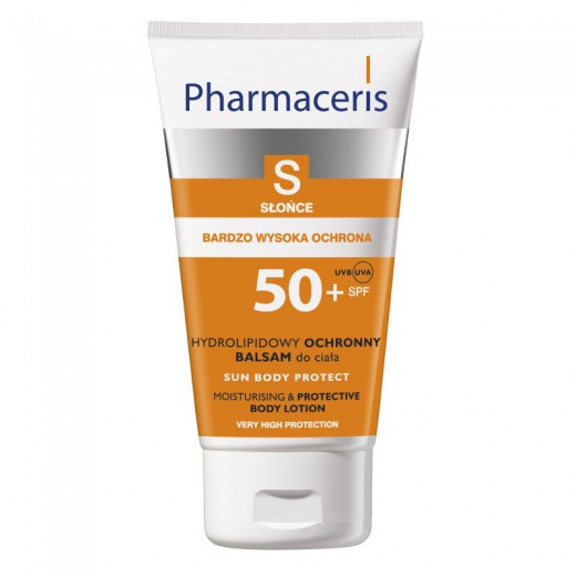 PHARMACERIS S, Hydrolipidowy ochronny balsam SPF 50+ do ciała, 150 ml