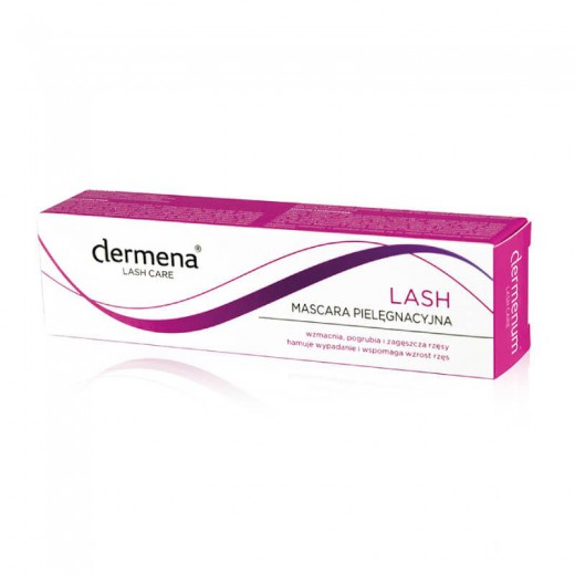 DERMENA Lash, mascara wzmacniająca, czarna, 10ml