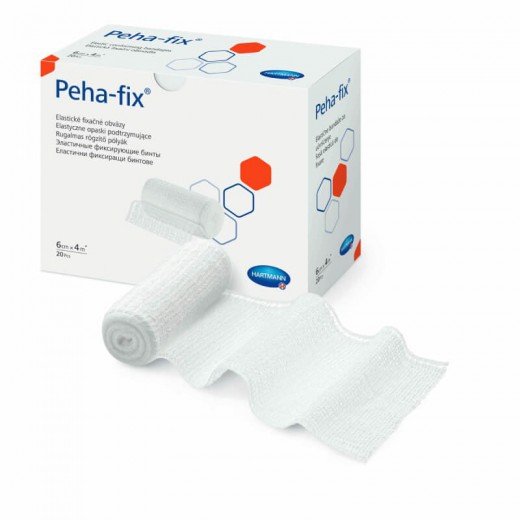 Opaska elastyczna, PEHA-FIX, 4mx6cm, 1 sztuka