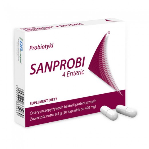 Sanprobi 4 Enteric, kapsułki, 20szt.
