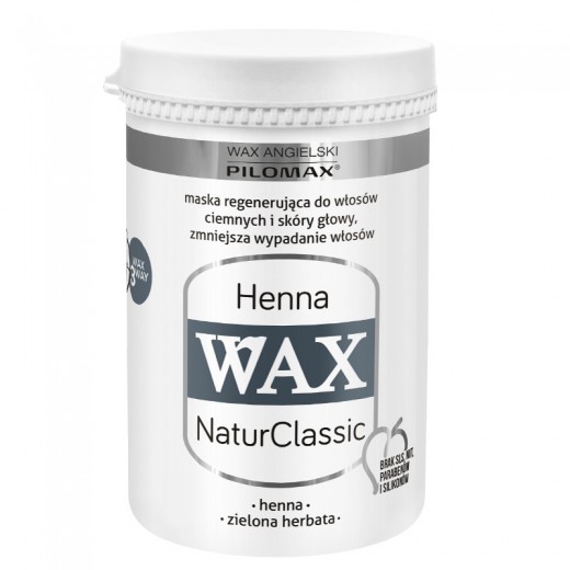Wax Pilomax Henna NaturClassic, maska do włosów ciemnych, 480 ml