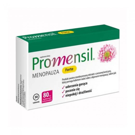Promensil Forte Menopauza, 30 tabletek