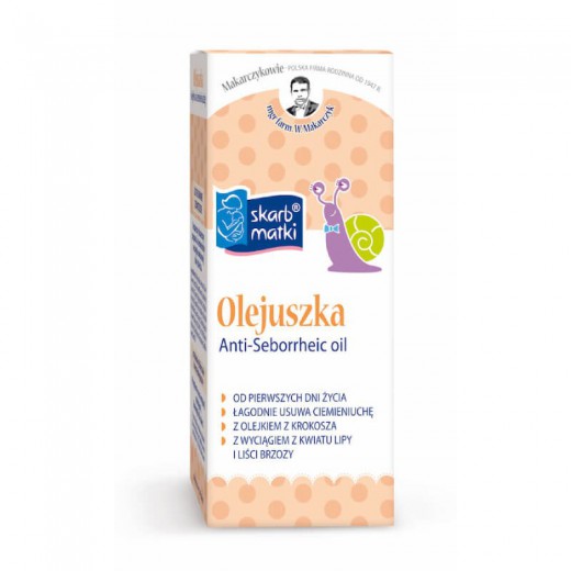 SKARB MATKI Olejuszka, olejek na ciemieniuszkę, od urodzenia, 30ml