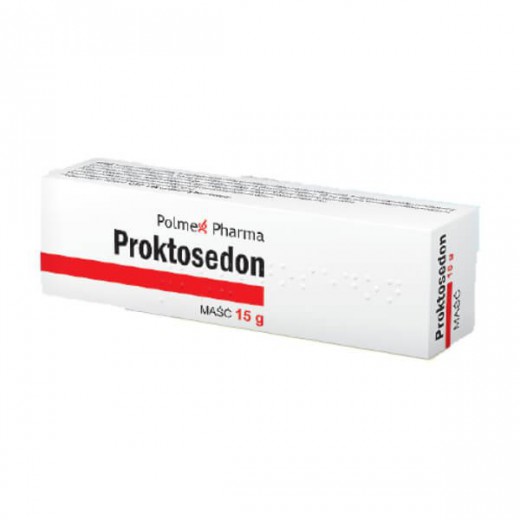 Proktosedon (Proctosone), maść doodbytnicza, 15g