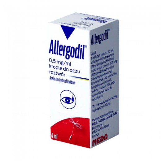Allergodil, krople do oczu, 6ml