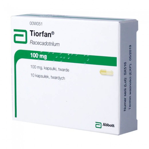Tiorfan 100mg, 10 kapsułek (import równoległy Portugalia)