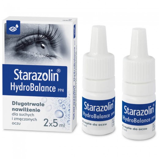 Starazolin HydroBalance PPH, krople do oczu, 2 x 5 ml