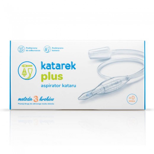 Aspirator do nosa KATAREK Plus, od urodzenia, 1 sztuka