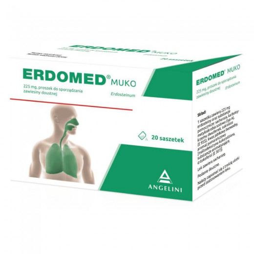 Erdomed Muko, 20 saszetek