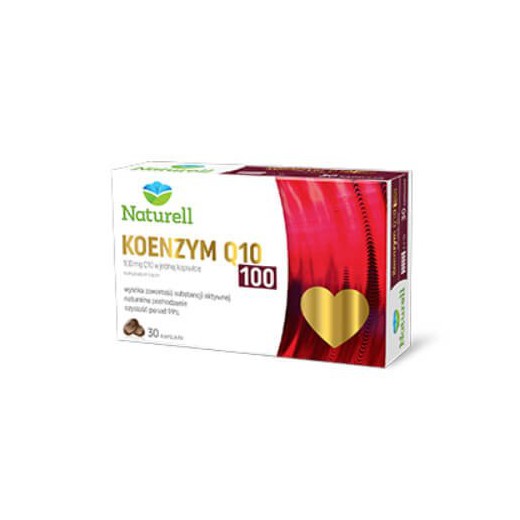 NATURELL, Koenzym Q-10 100mg, 30 kapsułek
