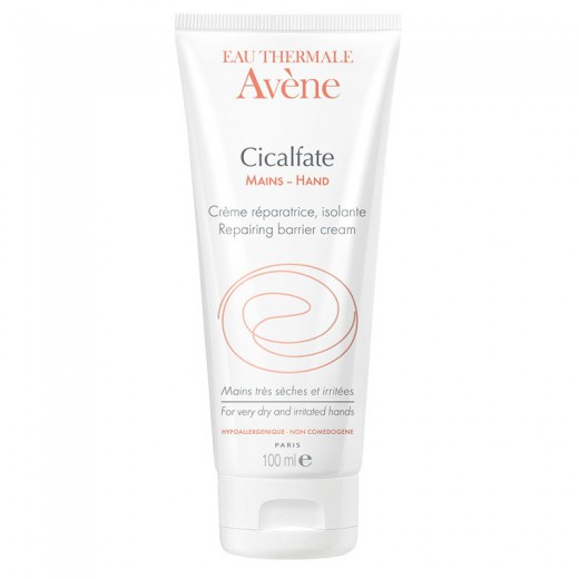 Avene Cicalfate, krem regenerujący do rąk, efekt bariery, skóra sucha i popękana, 100 ml