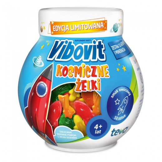 Vibovit Kosmiczne Żelki, 225g, 50szt.