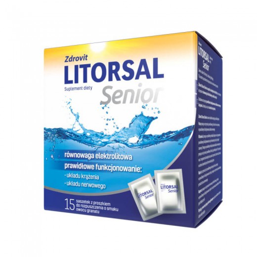 Zdrovit Litorsal Senior, 15 saszetek