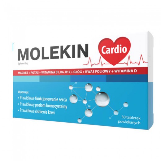 Molekin Cardio, 30 tabletek