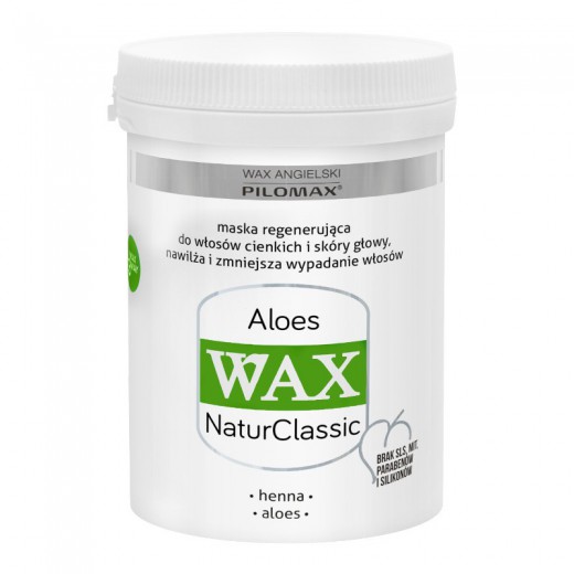 Wax Pilomax Aloes NaturClassic, maska do włosów cienkich, 240 ml
