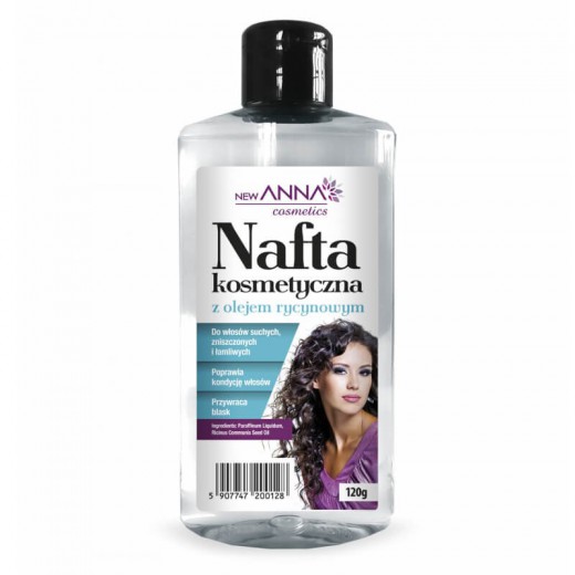 New ANNA Cosmetics, Nafta kosmetyczna z olejem rycynowym, 120g