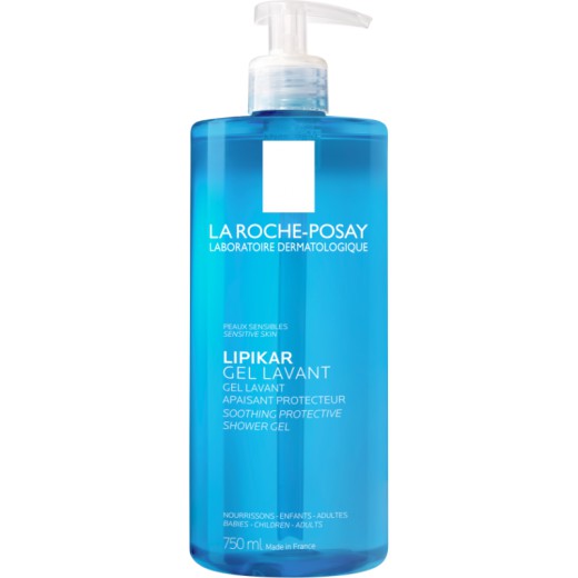 La Roche-Posay Lipikar, żel myjący dla ukojenia i ochrony skóry, 750 ml
