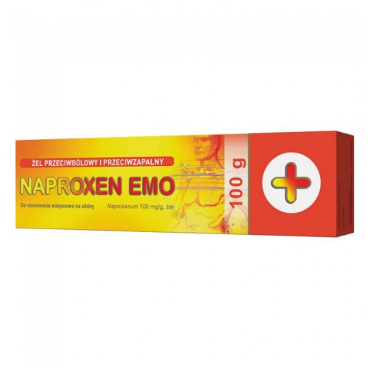 Naproxen Emo 100mg/g, żel, 100g
