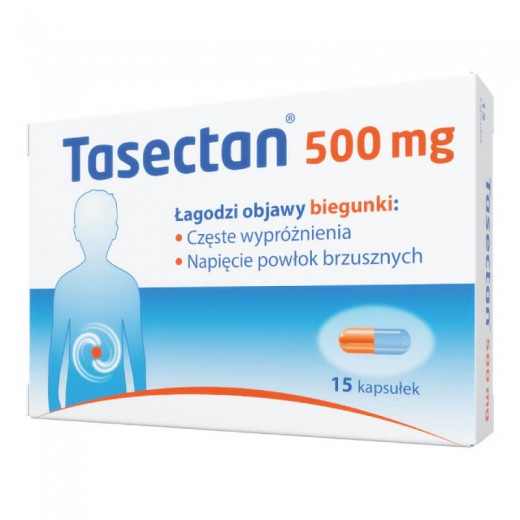 Tasectan 500mg, 15 kapsułek