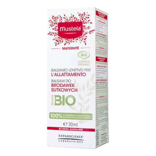MUSTELA Maternite, balsam do brodawek sutkowych BIO, 30ml