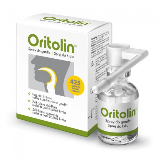Oritolin, spray do gardła, 30 ml