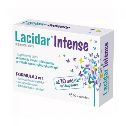 Lacidar Intense, 10 kapsułek