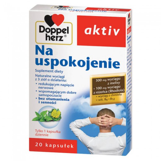 Doppelherz Aktiv, Na uspokojenie, 20 kapsułek