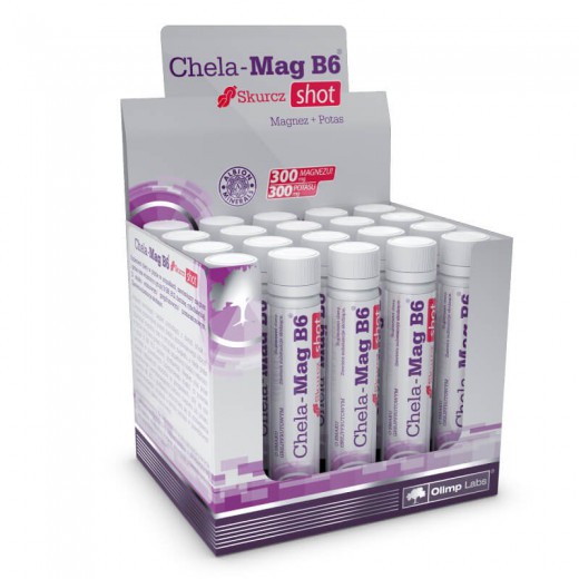 Olimp Chela-Mag B6 Skurcz Shot, smak grejpfrutowy, 25 ml x 1 ampułka