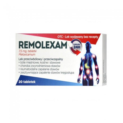 Remolexam 7,5 mg, 20 tabletek