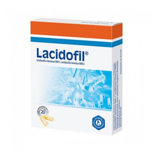 Lacidofil, 20 kapsułek