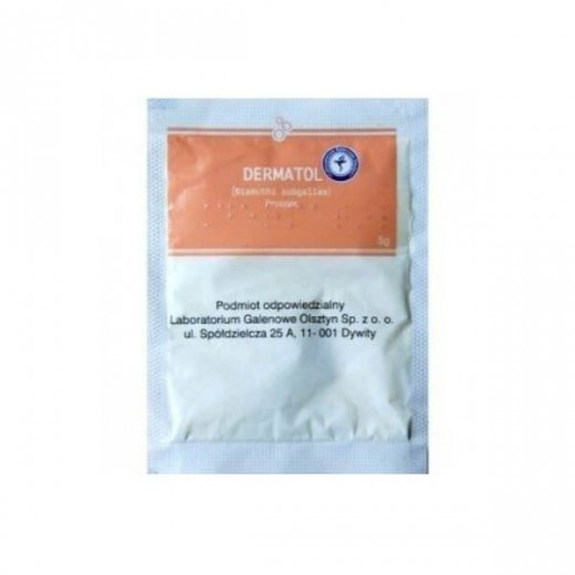 Dermatol, proszek, 5 g