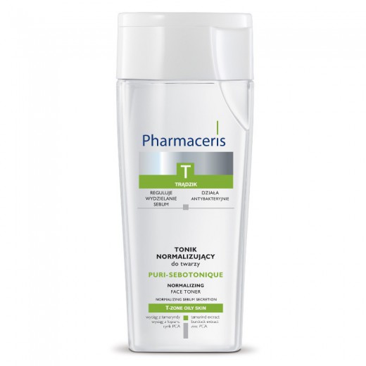 PHARMACERIS T, Puri Sebotonique, tonik normalizujący do twarzy, 200ml