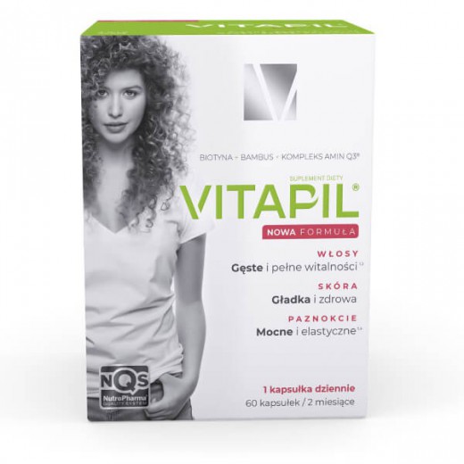 Vitapil z biotyną i bambusem, 60 tabletek