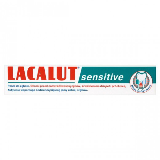 Lacalut Sensitive, pasta do zębów, 75 ml