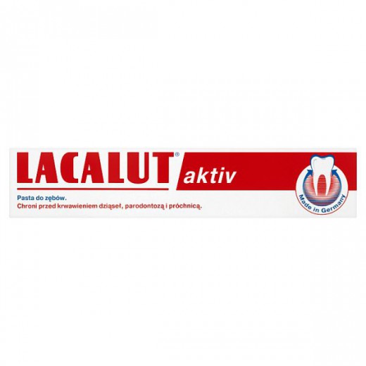 Lacalut Aktiv, pasta do zębów, 75 ml
