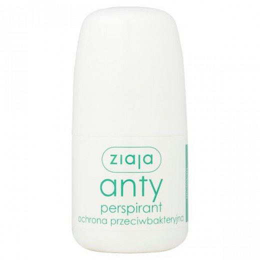 Ziaja, antyperspirant, ochrona przeciwbakteryjna, roll-on, 60 ml