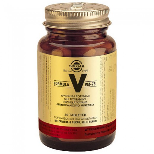 Solgar Formuła VM-75, tabletki, 30 szt.